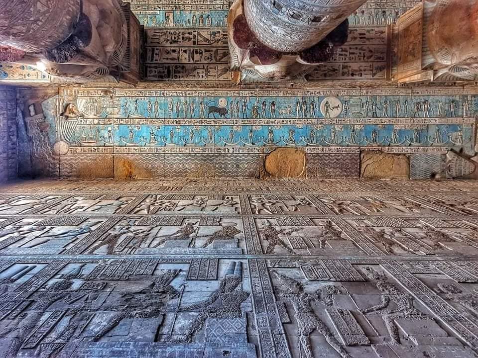 Dendera Zodiac The Temple of Hathor at Dendera
