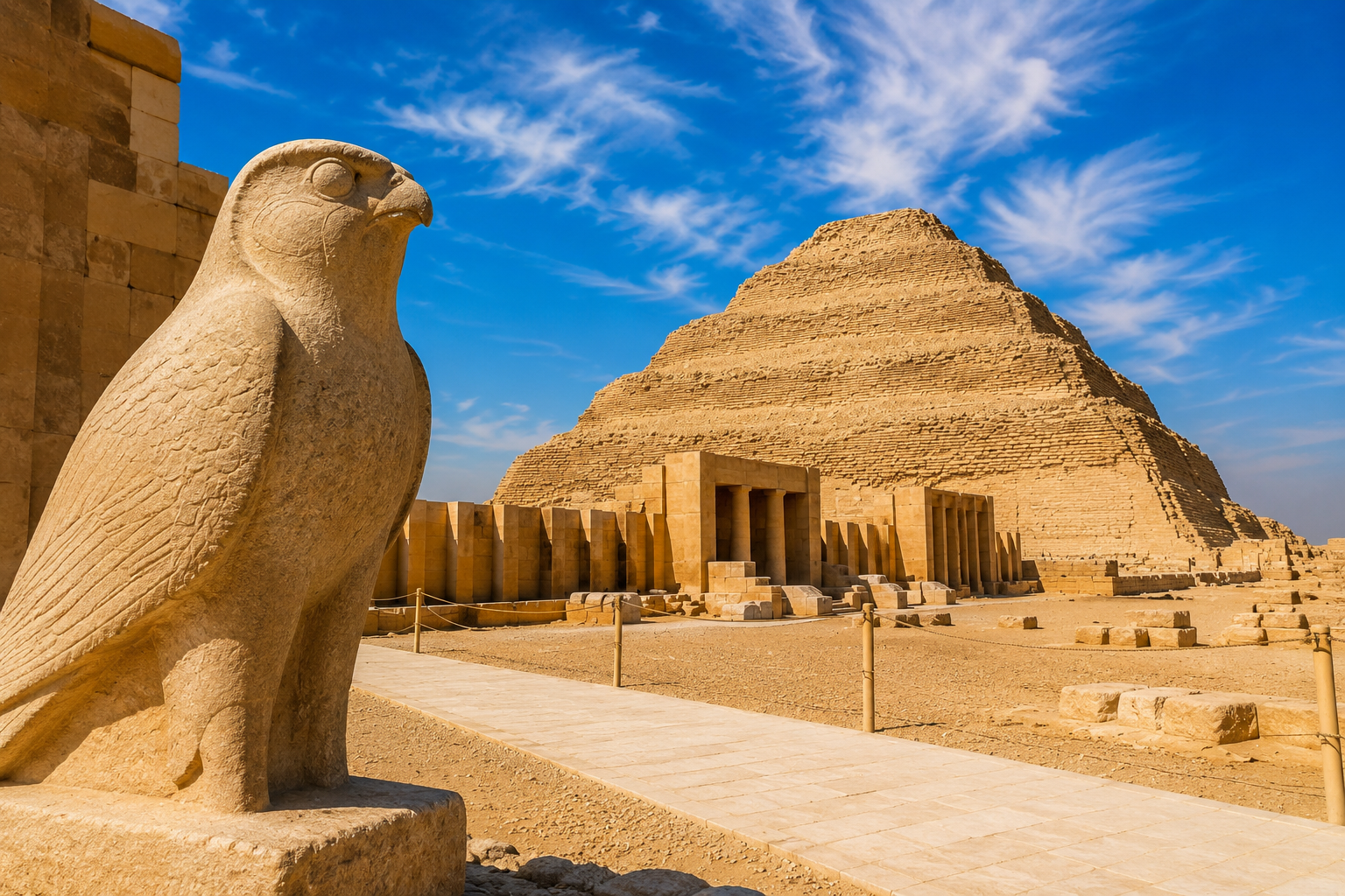 Step Pyramid of Djoser Sakkara