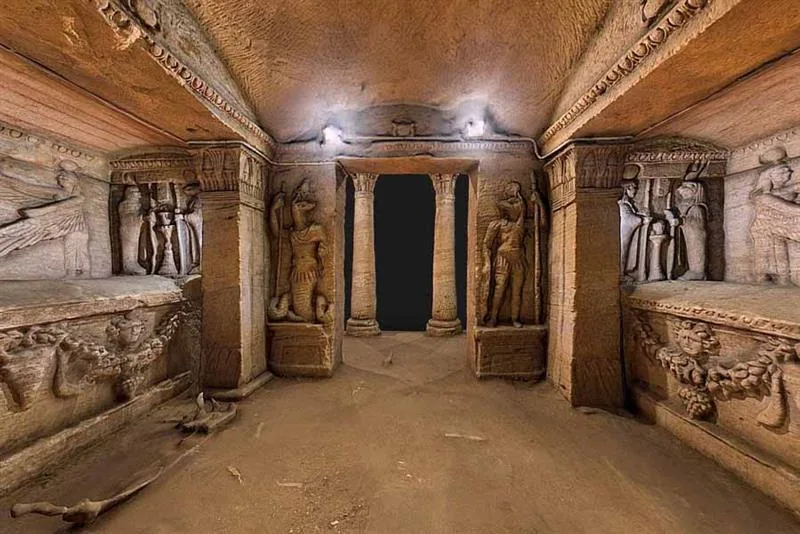 Catacombs of Kom El Shoqafa Alexandria