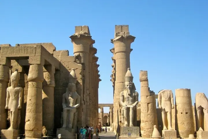 Luxor Temple and ancient monuments in Egypt