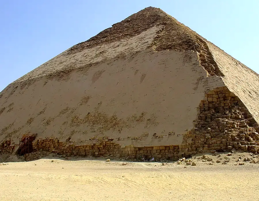 Historical sites in Egypt at Dahshur Necropolis