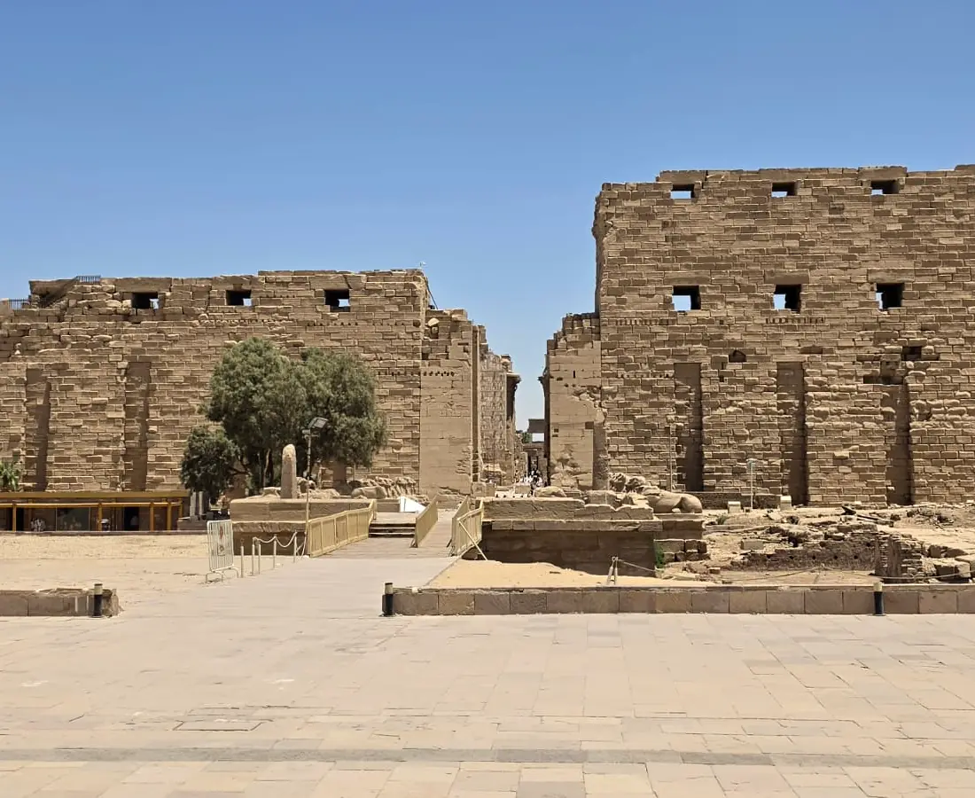 Temples and sacred precincts within Karnak Temple in Luxor