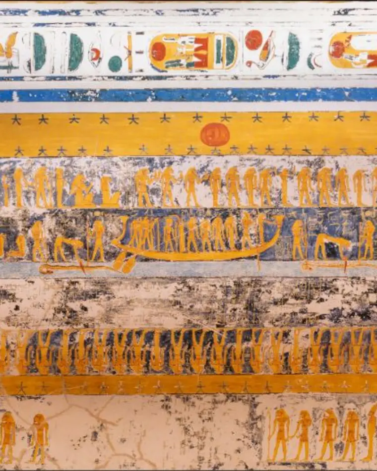 Astronomical ceiling in the Valley of the Kings