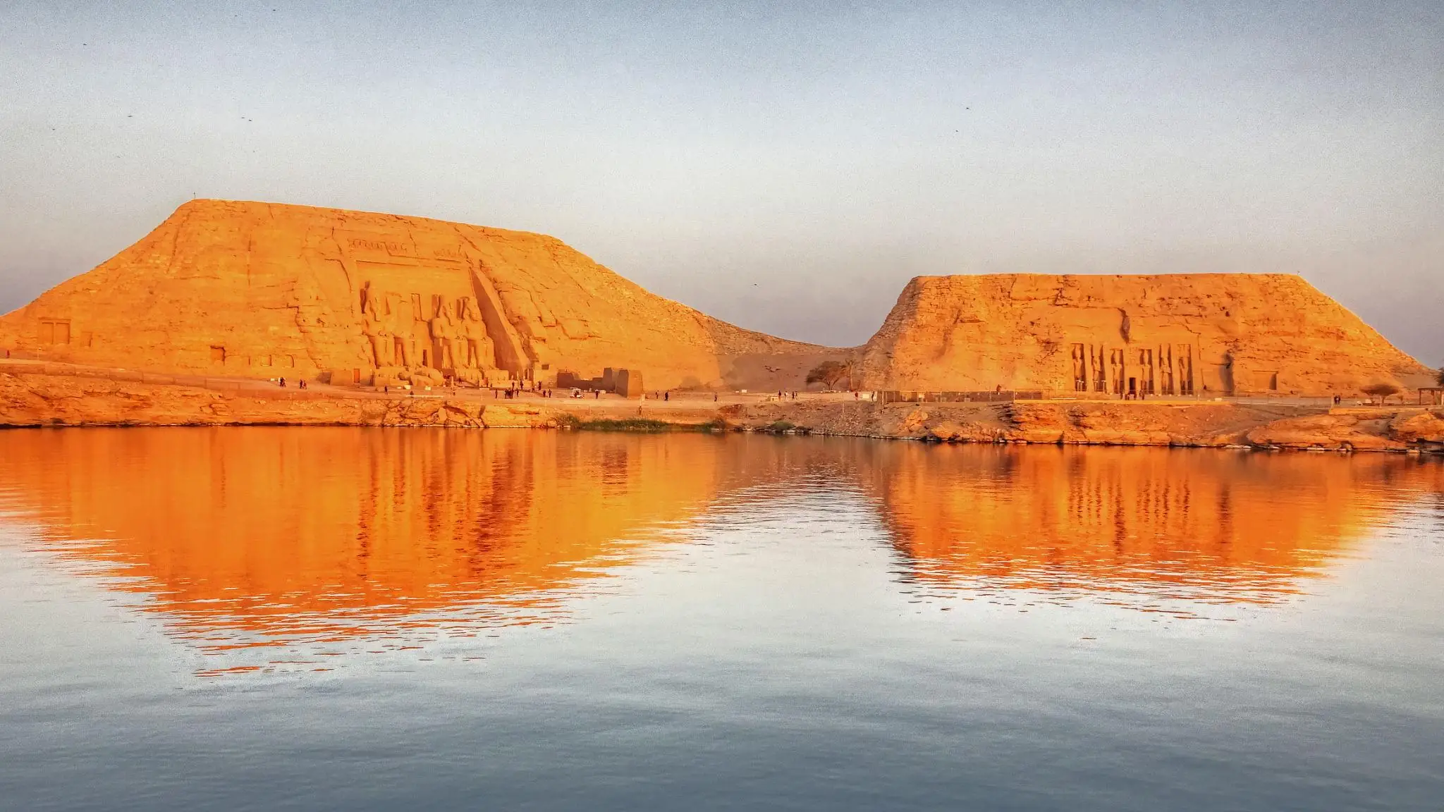 Lake Nasser photography at Abu Simbel
