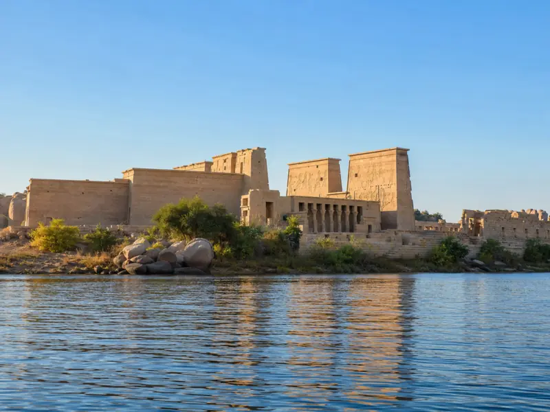 Philae Temple during the Deluxe Aswan Luxor Cruise